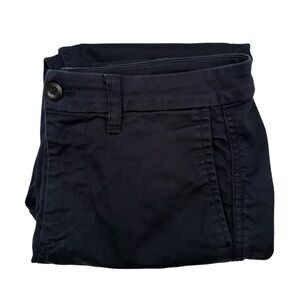 J.Crew Slim Boyfriend Chinos Navy 26P Petite Broken-In VGUC